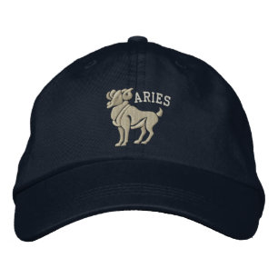 Aries Zodiac Sign Embroidery März 21 - 19. April Bestickte Kappe