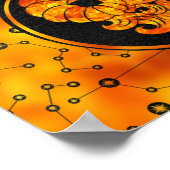 Aries Zodiac Sign Fire Element Poster (Ecke)