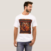 Aries Zodiac Sign für kühne Persönlichkeiten T-Shirt (Vorne ganz)