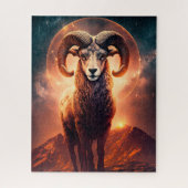 Aries Zodiac Sign Jigsaw Puzzle (Vertikal)