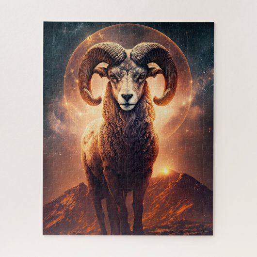 Aries Zodiac Sign Jigsaw Puzzle (Vertikal)