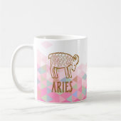 Aries Zodiac Sign Kaffeetasse (Links)