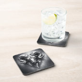 Aries zodiac sign masculine style getränkeuntersetzer (Rechte Seite)