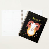 Aries Zodiac Sign&Quote Modern Elegantes Geschenkt Planer (Anzeige)