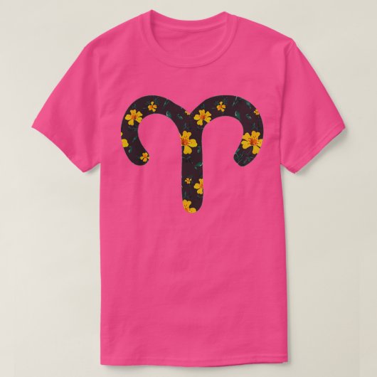 Aries Zodiac Sign T-Shirt (Design vorne)