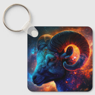 Aries Zodiac Star Schlüsselkette Schlüsselanhänger