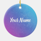 Aries Zodiac Star Sign Horoskop Constellation Keramik Ornament (Hinten)