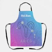 Aries Zodiac Star Sign Horoskop Constellation Schürze (Vorderseite)