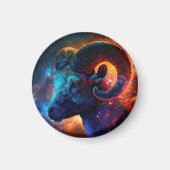 Aries Zodiac Star Sign Magnete Magnet (Vorne)