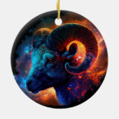 Aries Zodiac Star Sign - No Text - Ornamente (Hinten)