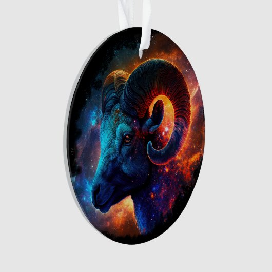Aries Zodiac Star Sign - No Text - Ornamente (Vorderseite)