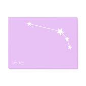 Aries Zodiac Star Sign Post-it Klebezettel