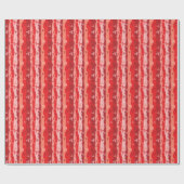 Aries Zodiac Stripes Geschenkpapier (Flach)