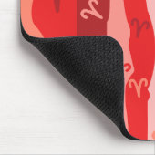 Aries Zodiac Stripes Mousepad (Ecke)
