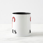 Aries Zodiac Symbol 11 oz.com Designer Tasse in Re (Zentrum)