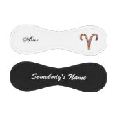 Aries Zodiac Symbol Element von Kenneth Yoncich Baseball (Paneele)