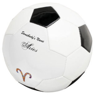 Aries Zodiac Symbol Element von Kenneth Yoncich Fußball