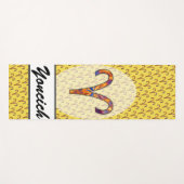 Aries Zodiac Symbol Element von Kenneth Yoncich Yogamatte (Vorderseite (Horizontal))