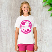 Aries Zodiac Symbol Grunge Pink Ram Astrologie T-Shirt