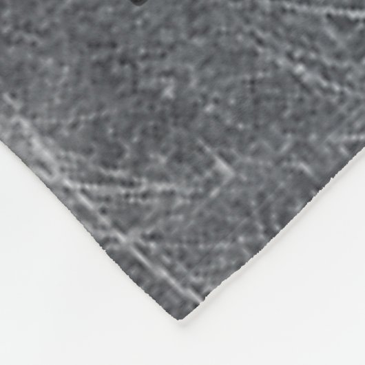 Aries Zodiac Symbol in Grunge Distressed Style Fleecedecke (Ecke)