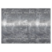 Aries Zodiac Symbol in Grunge Distressed Style Tischdecke (Vorderseite (Horizontal))