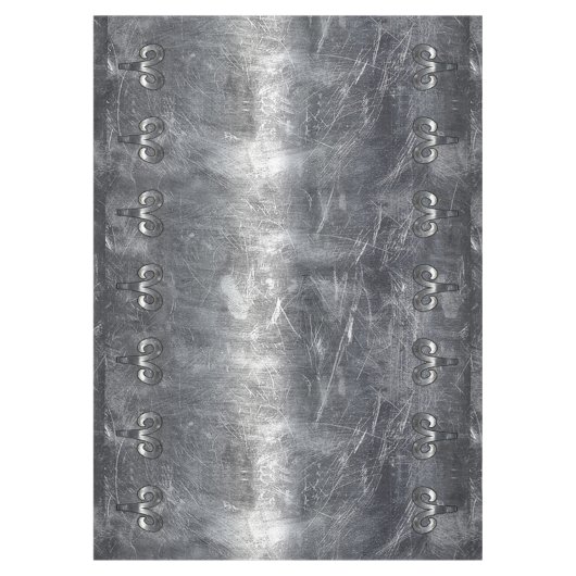 Aries Zodiac Symbol in Grunge Distressed Style Tischdecke (Vorderseite)