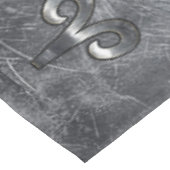 Aries Zodiac Symbol in Grunge Distressed Style Tischdecke (Schrägansicht)