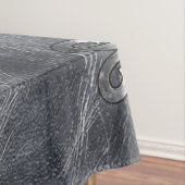 Aries Zodiac Symbol in Grunge Distressed Style Tischdecke (Beispiel)