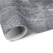 Aries Zodiac Symbol Industrial Style Geschenkpapier (Rolleneckpunkt)