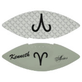 Aries Zodiac Symbol Standard von Kenneth Yoncich Football (Paneele)