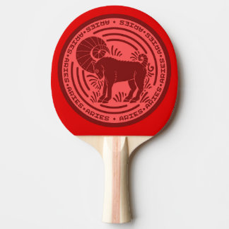 Aries Zodiac Tischtennis Schläger