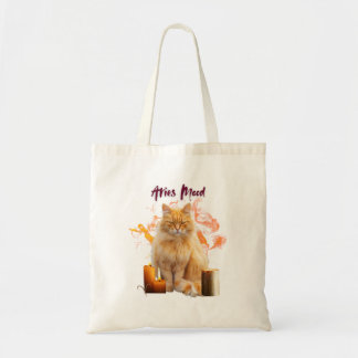 Aries Zodiac Tote Bag, Aesthetic Astrology Gif Tragetasche
