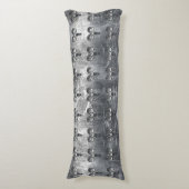 Aries Zodiac-Zeichen in Grunge Beklemmender Stil Seitenschläferkissen (Vorderseite Vertikal)