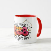 Aries-Zodiak-Graffiti Tasse (VorderseiteRechts)