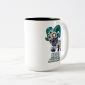 Aries Zombie Zweifarbige Tasse (VorderseiteRechts)