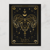 Aries-Zooikum Postkarte (Vorderseite)