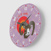 Ariete 21 marzo al 20 aprile Orologio Große Wanduhr (Winkel)