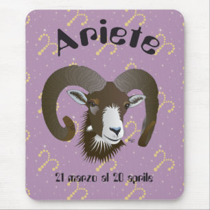 Ariete 21 marzo al 20 aprile Tappetini pro Maus Mousepad