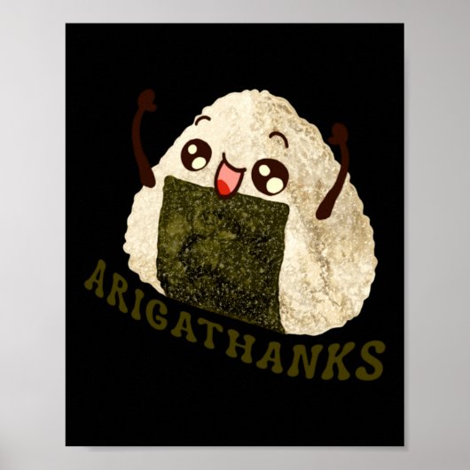 Arigathanks Poster (Vorne)
