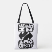 Arigato In, Arigato Out Tasche (Rückseite)