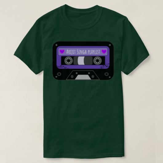 Arijit Singh Playlist T-Shirt (Design vorne)