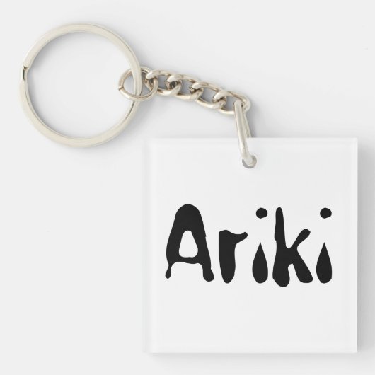 Ariki Maori Boys Name, Schlüsselanhänger (Vorderseite)