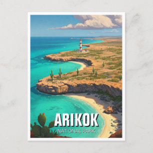 Arikok Nationalpark Aruba Travel Postkarte