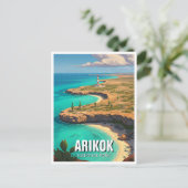 Arikok Nationalpark Aruba Travel Postkarte (Stehend Vorderseite)