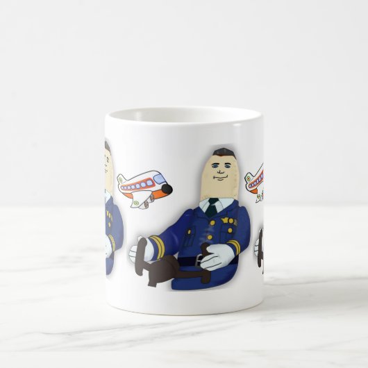 Ariline-Pilot-Tasse Kaffeetasse (Mittel)