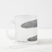 ARION rufus - mattierte Glaswatercolor-Tasse Mattglastasse (Links)