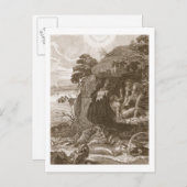 Arirumps Compels Proteus, um seine Oracles zu enth Postkarte (Vorne/Hinten)