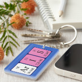 Aris Periodenschlüsselring Schlüsselanhänger (Vorderseite rechts)