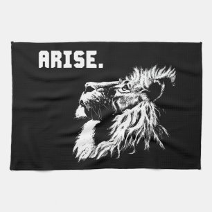 ARISE - Lion Motivierend Küchentuch