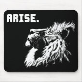 ARISE - Lion Motivierend Mousepad (Vorne)